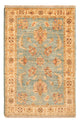 Ziegler Teppich - 92 x 60 cm - hellblau