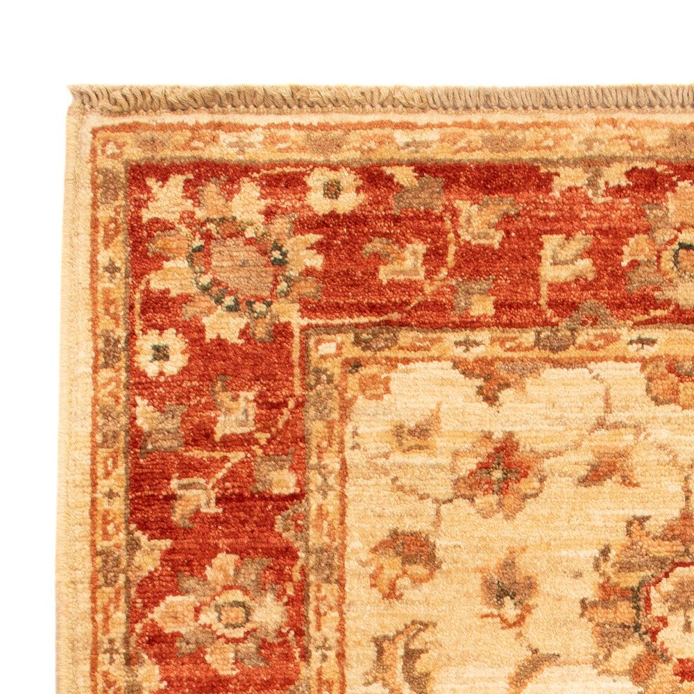Ziegler Teppich - 85 x 61 cm - beige