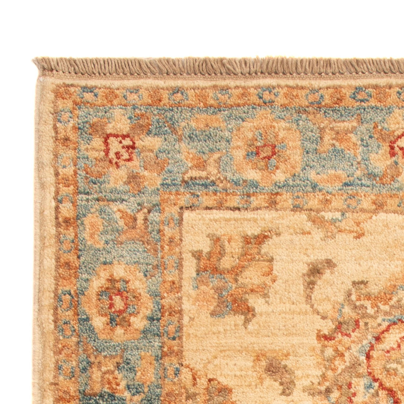 Ziegler Teppich - 90 x 58 cm - beige