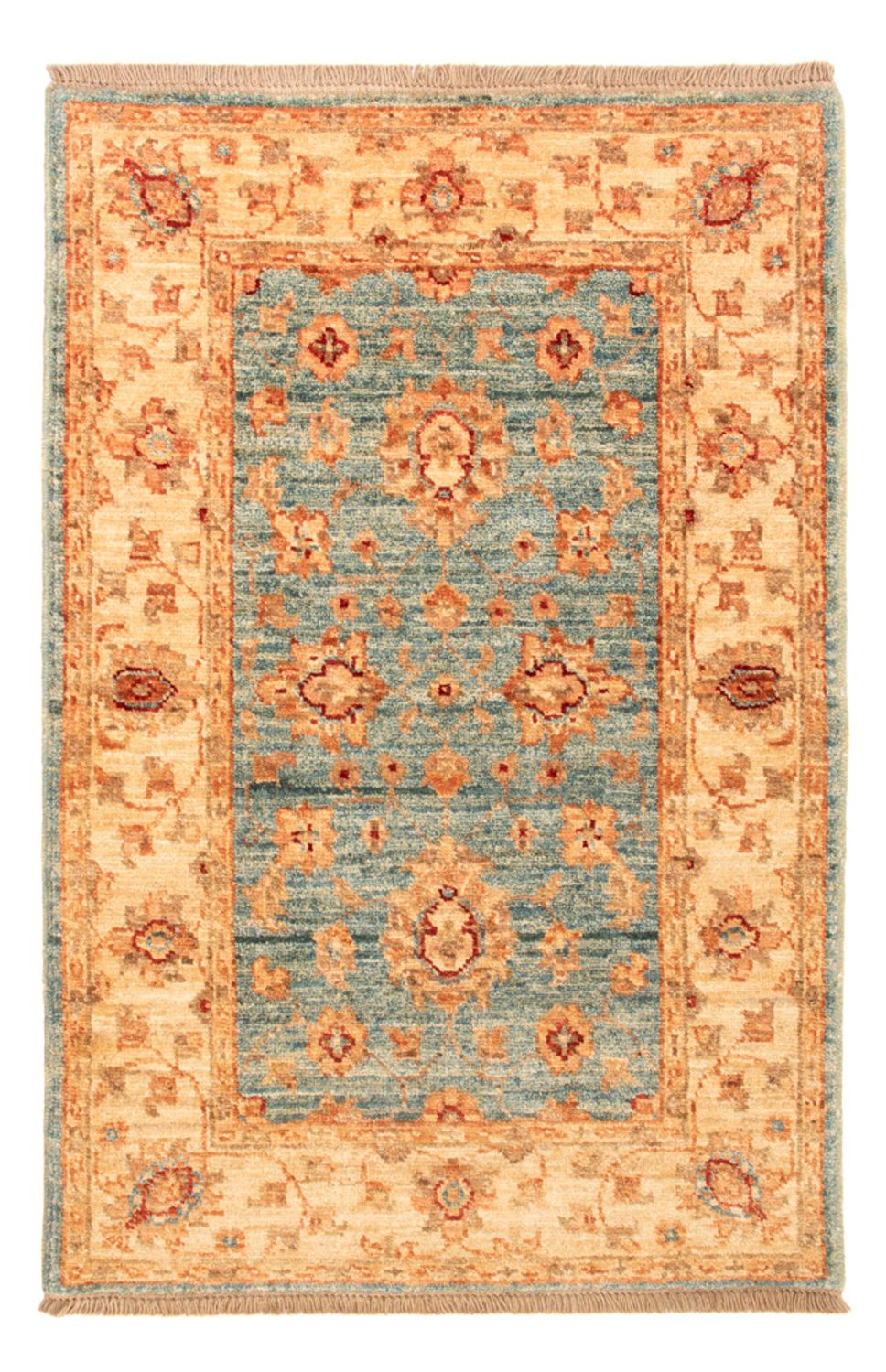 Ziegler Rug - 95 x 55 cm - turquoise