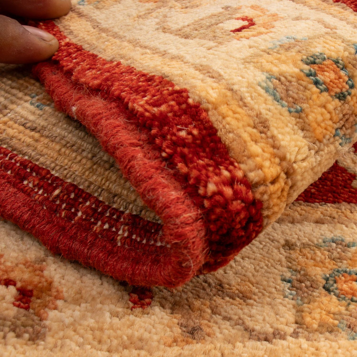 Ziegler Rug - 67 x 53 cm - bordeaux red