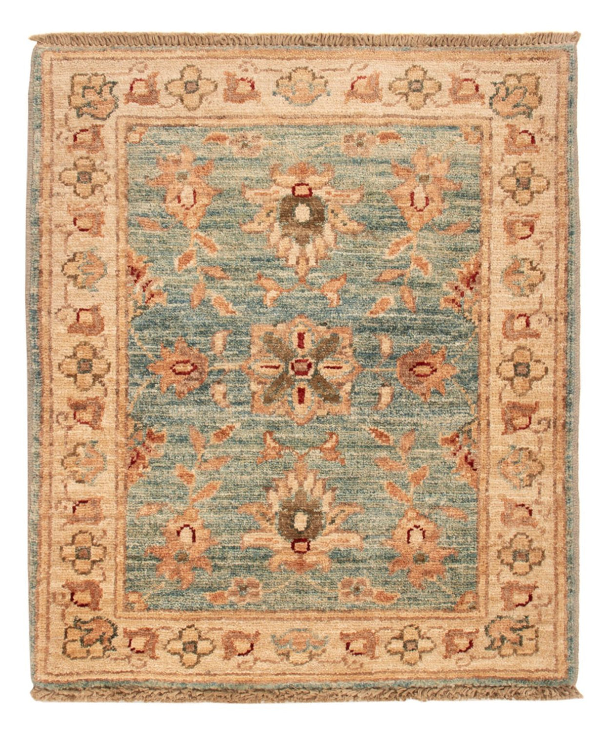 Ziegler Rug - 66 x 55 cm - green