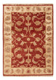 Ziegler Teppich - 90 x 60 cm - bordeauxrot