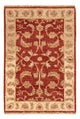 Ziegler Teppich - 90 x 60 cm - bordeauxrot