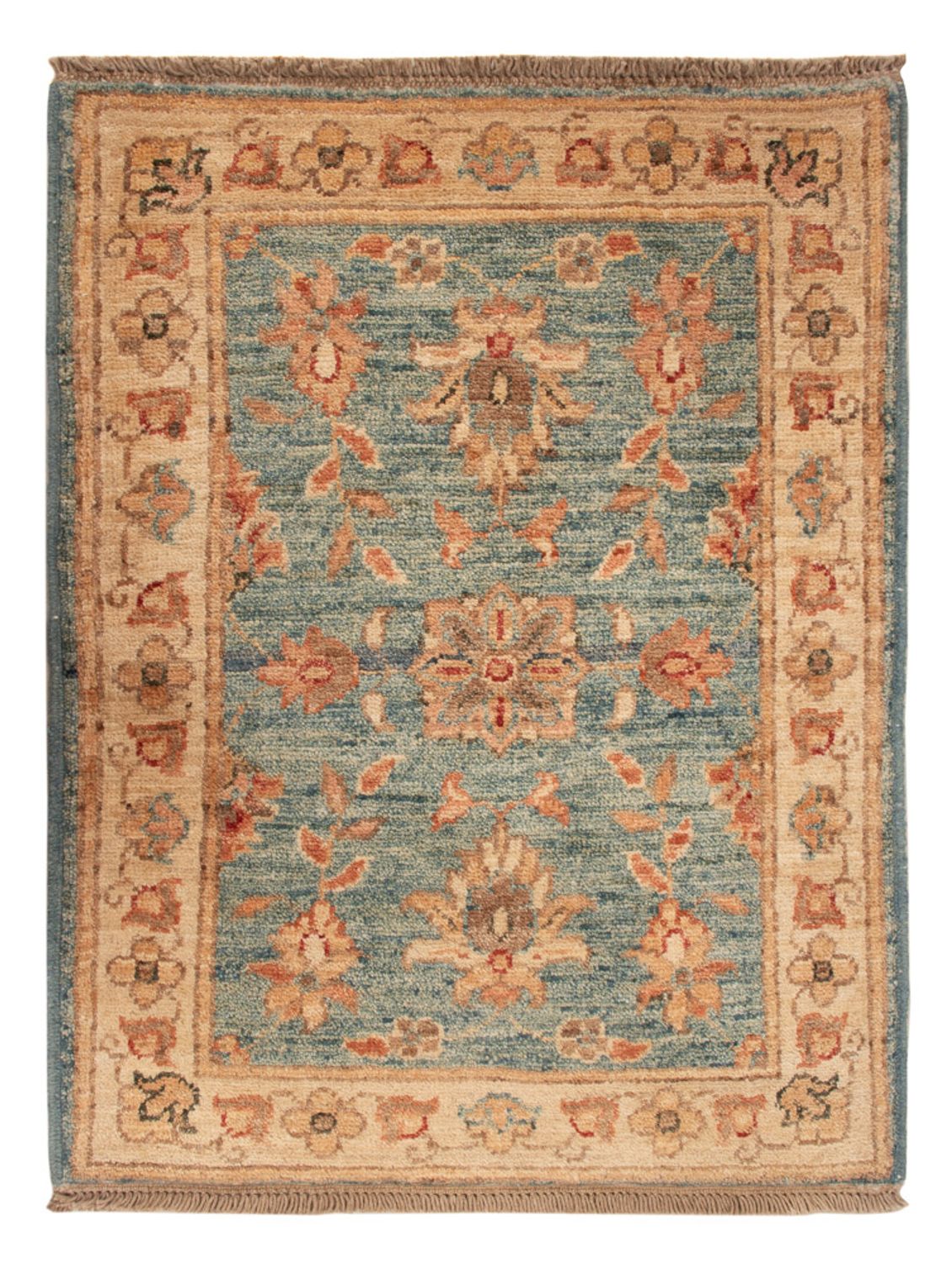 Ziegler Rug - 71 x 54 cm - turquoise