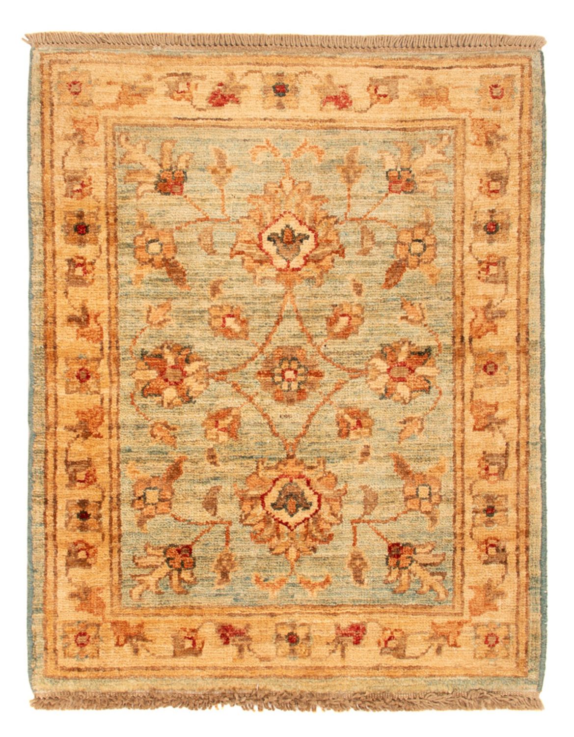 Ziegler Rug - 64 x 48 cm - turquoise