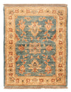 Ziegler Rug 52x67cm - Oriental Rug - Rectangle / Turquoise / 52 x 67 cm Rectangle