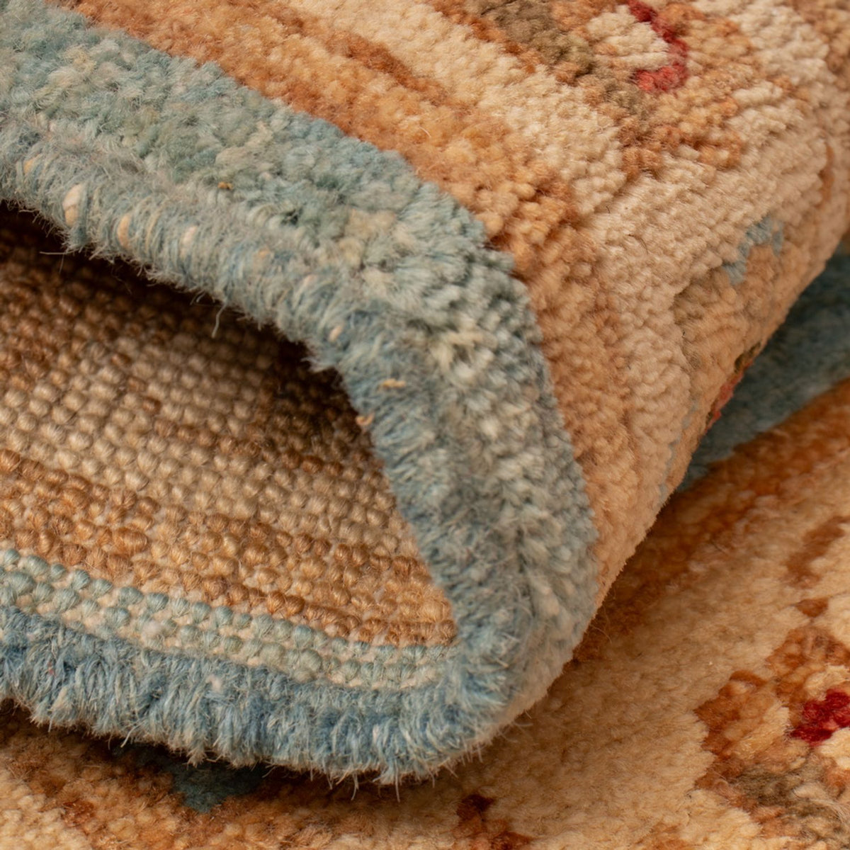 Ziegler Rug - 69 x 54 cm - turquoise