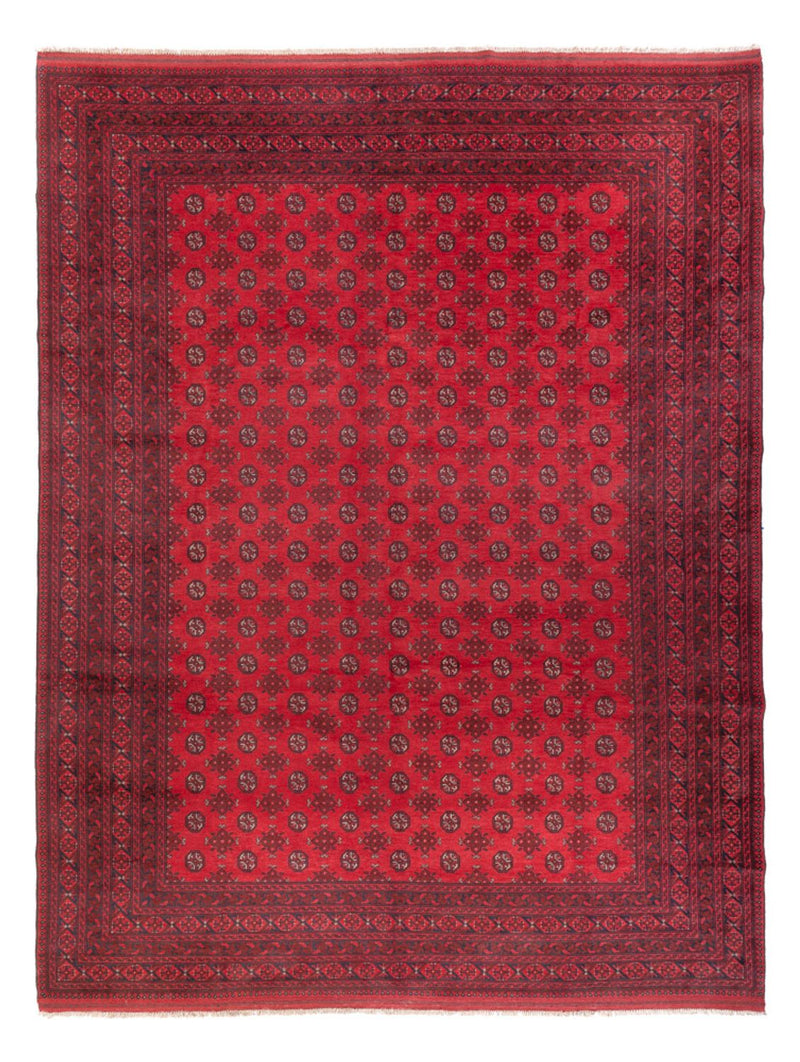Afghan Rug - Filpa - 404 x 304 cm - red