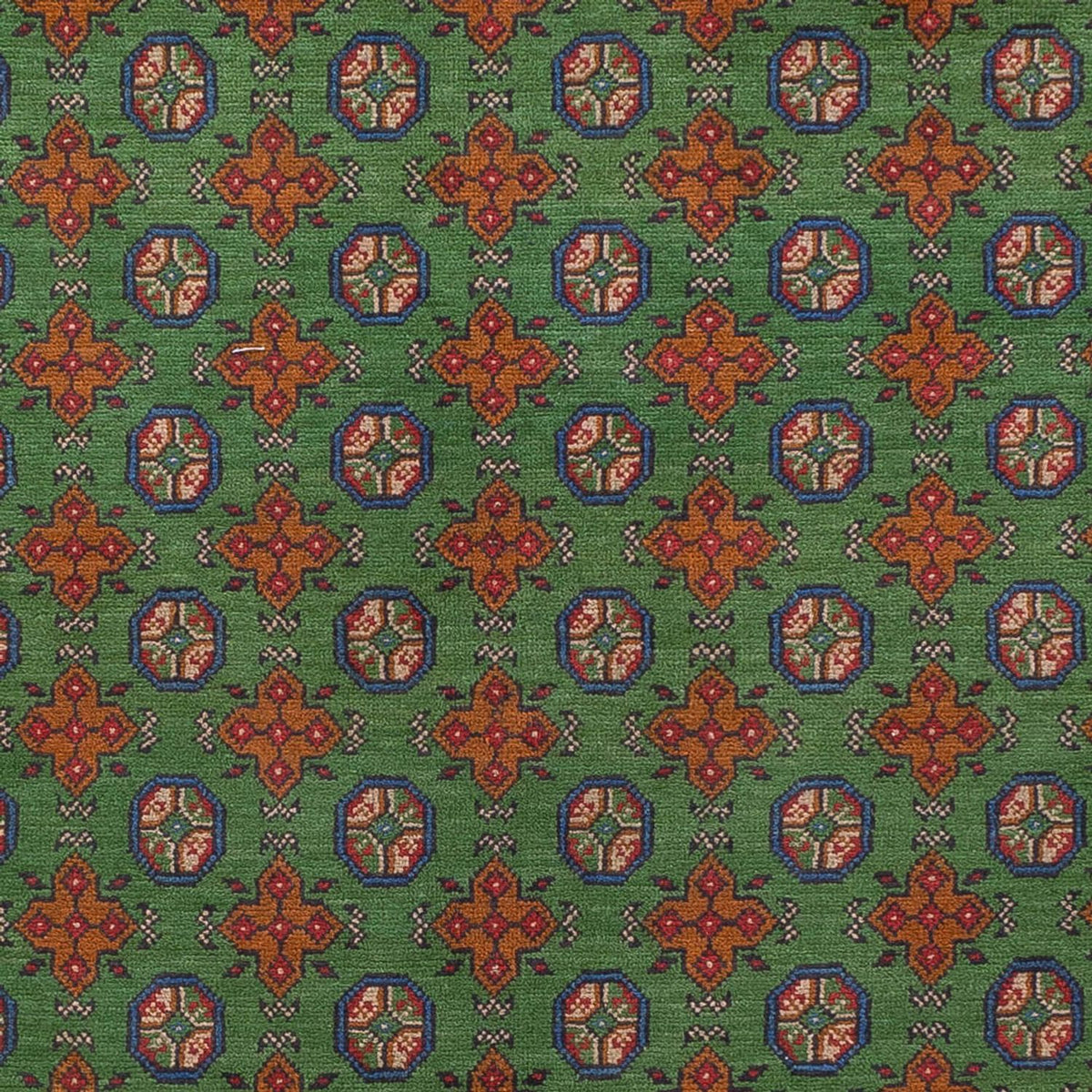 Afghan Rug - Filpa - 390 x 297 cm - green