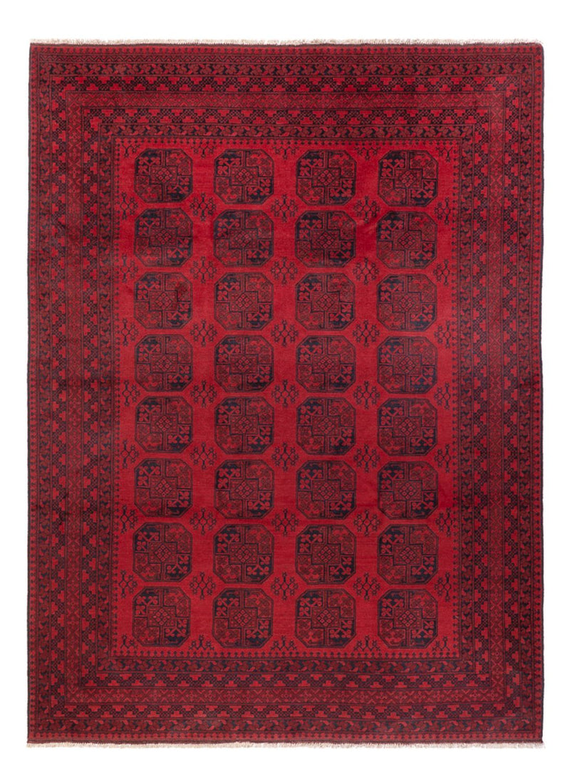 Afghan Rug - Filpa - 345 x 255 cm - red