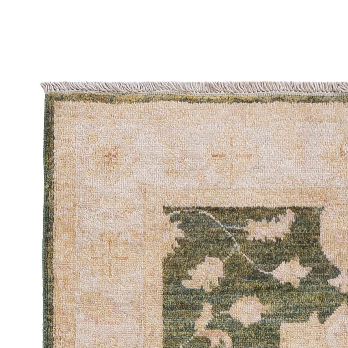 Runner Ziegler Rug - 246 x 82 cm - olive green
