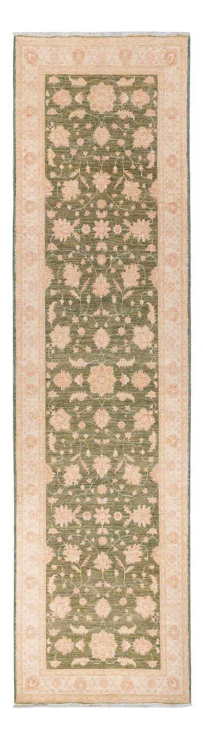 Runner Ziegler Rug - 365 x 102 cm - olive green