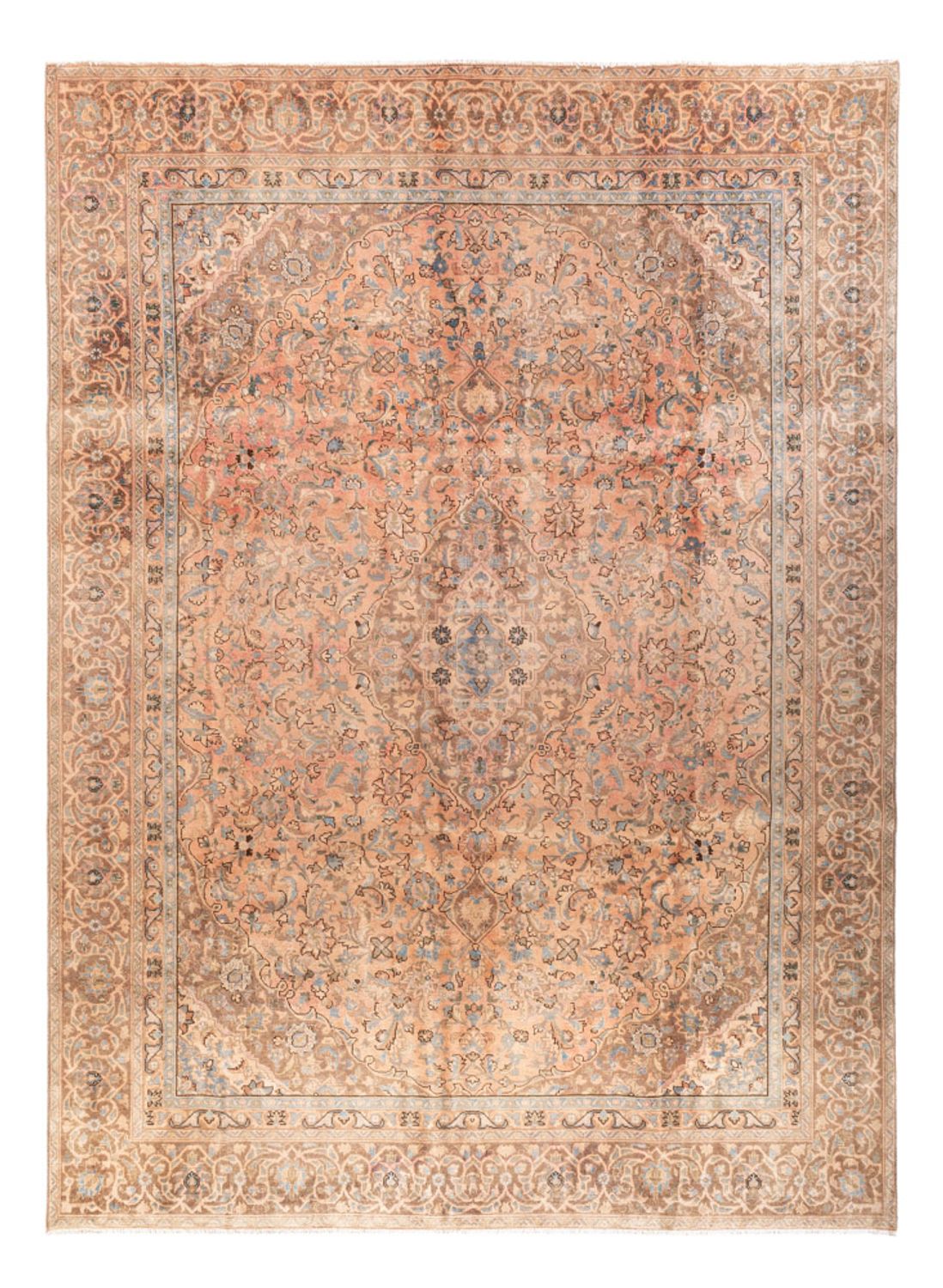 Vintage Rug - 362 x 263 cm - dark beige