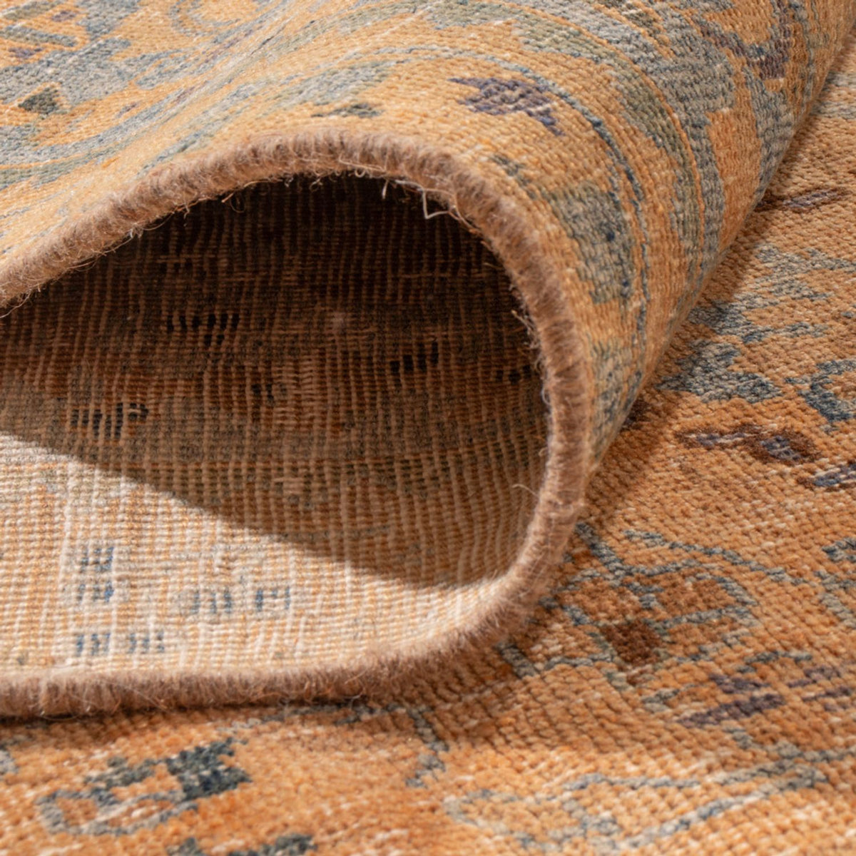 Vintage Rug - 362 x 283 cm - dark beige