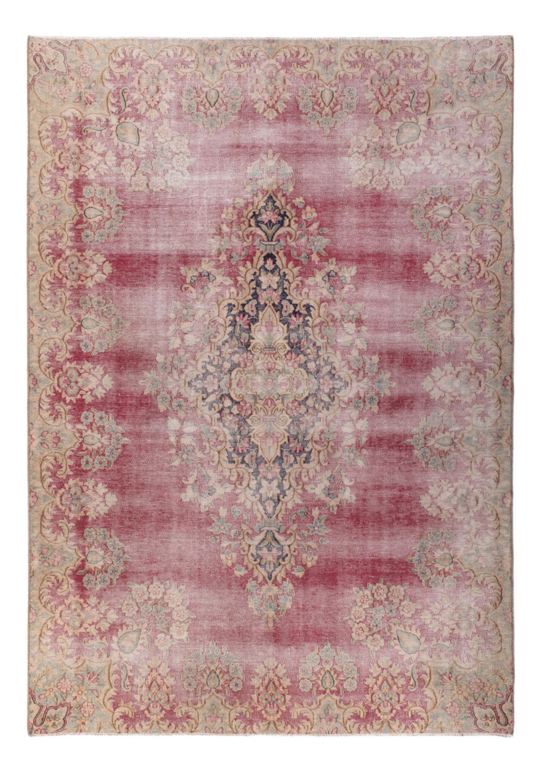 Vintage Rug - 276 x 197 cm - purple