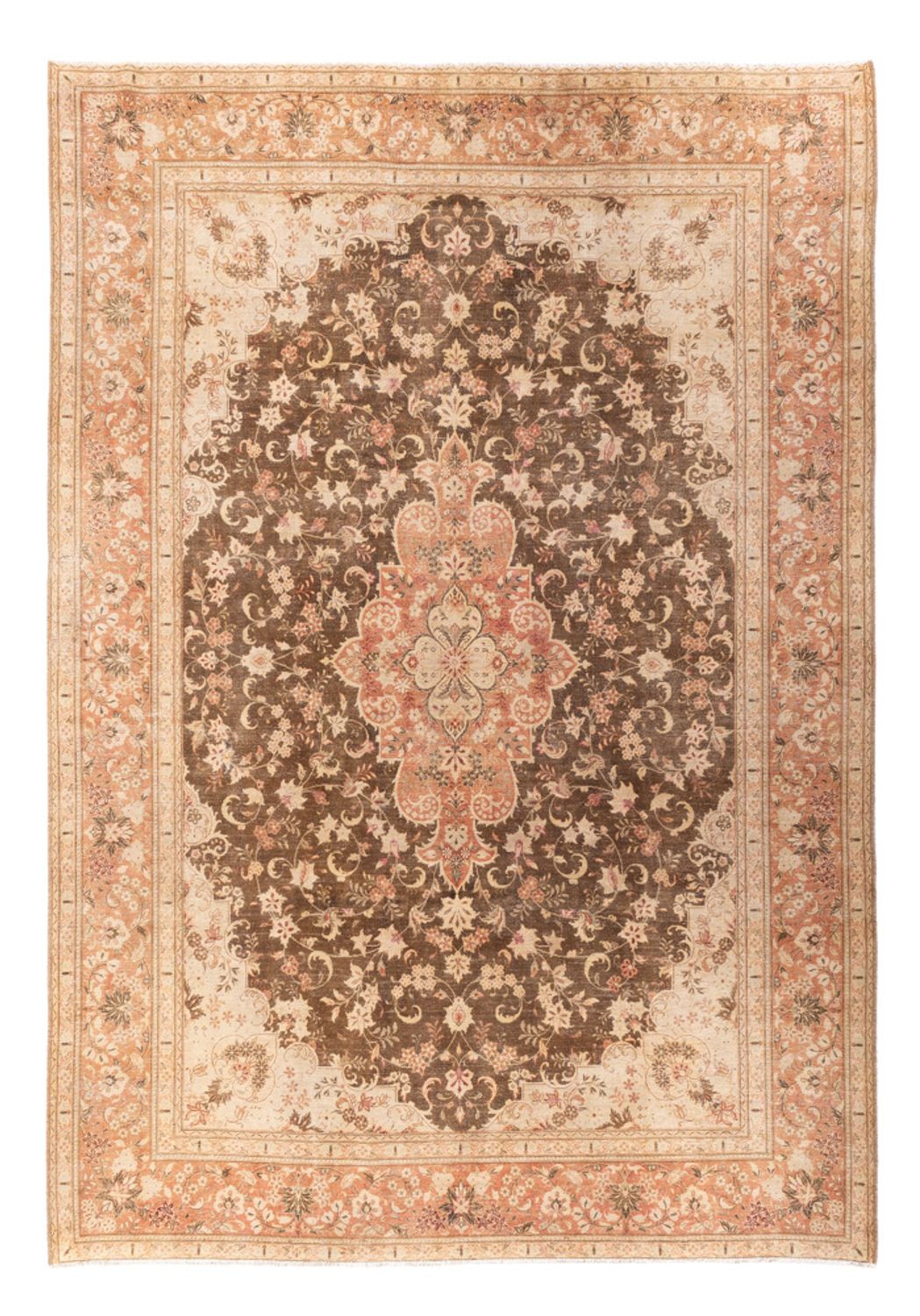 Vintage Rug - 335 x 235 cm - dark beige