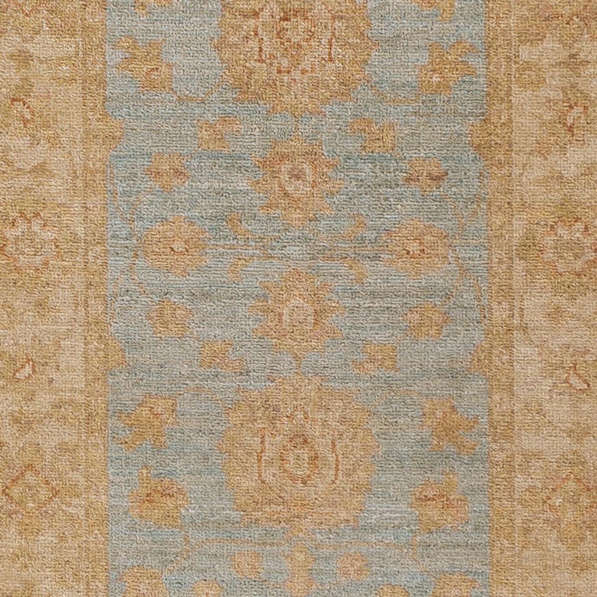 Runner Ziegler Rug - 248 x 61 cm - light blue