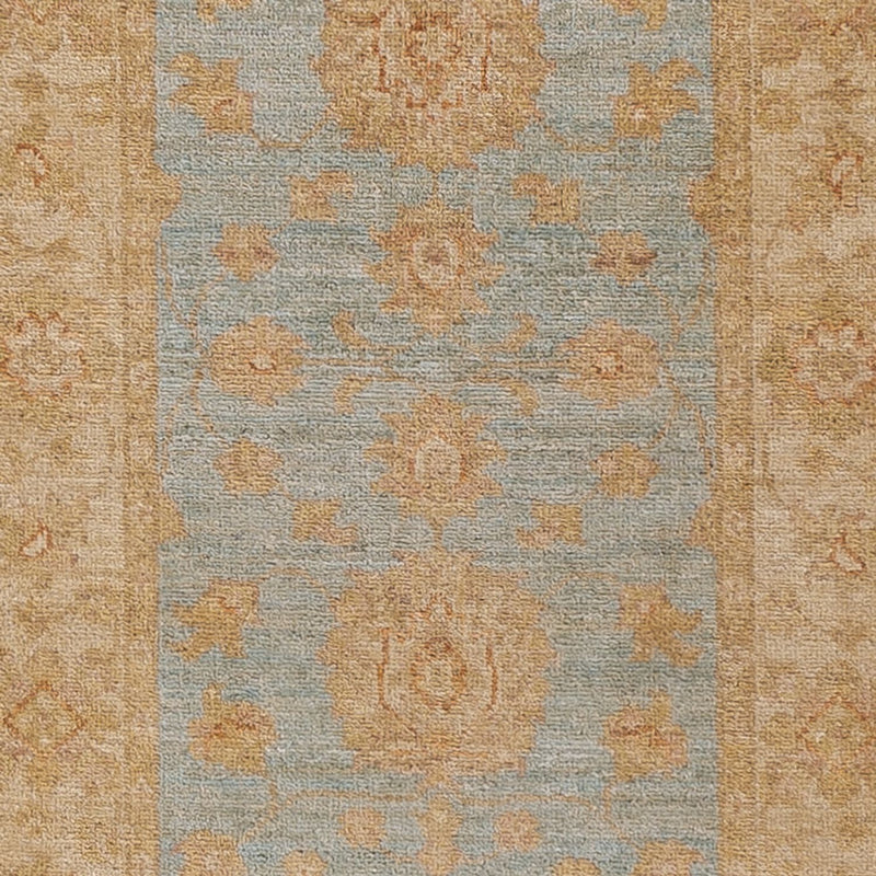 Runner Ziegler Rug - 248 x 61 cm - light blue