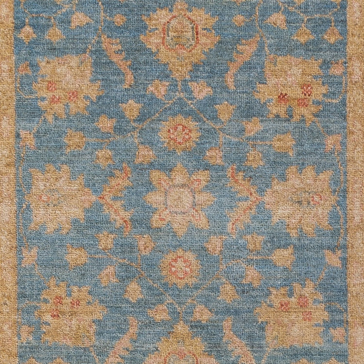 Runner Ziegler Rug - 250 x 80 cm - blue