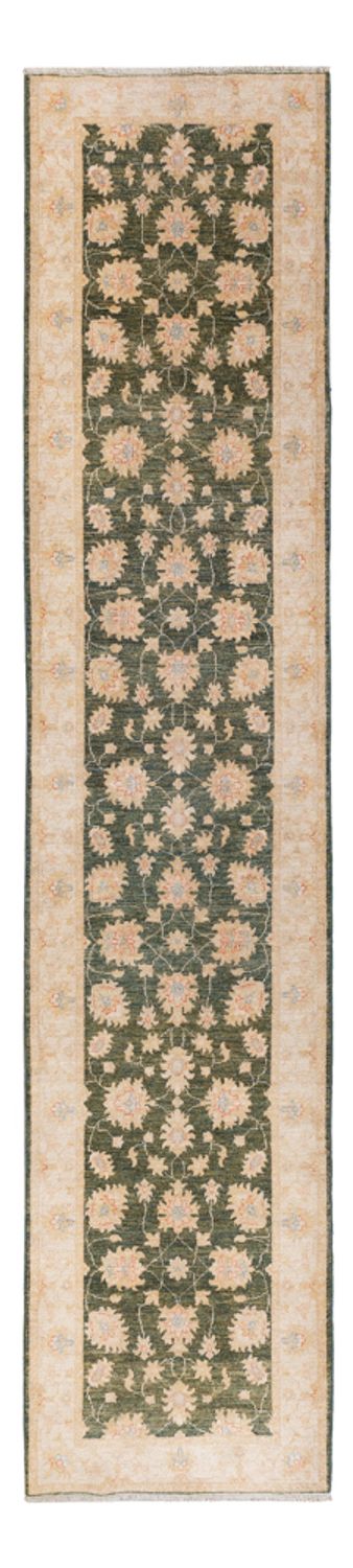 Runner Ziegler Rug - 393 x 83 cm - olive green