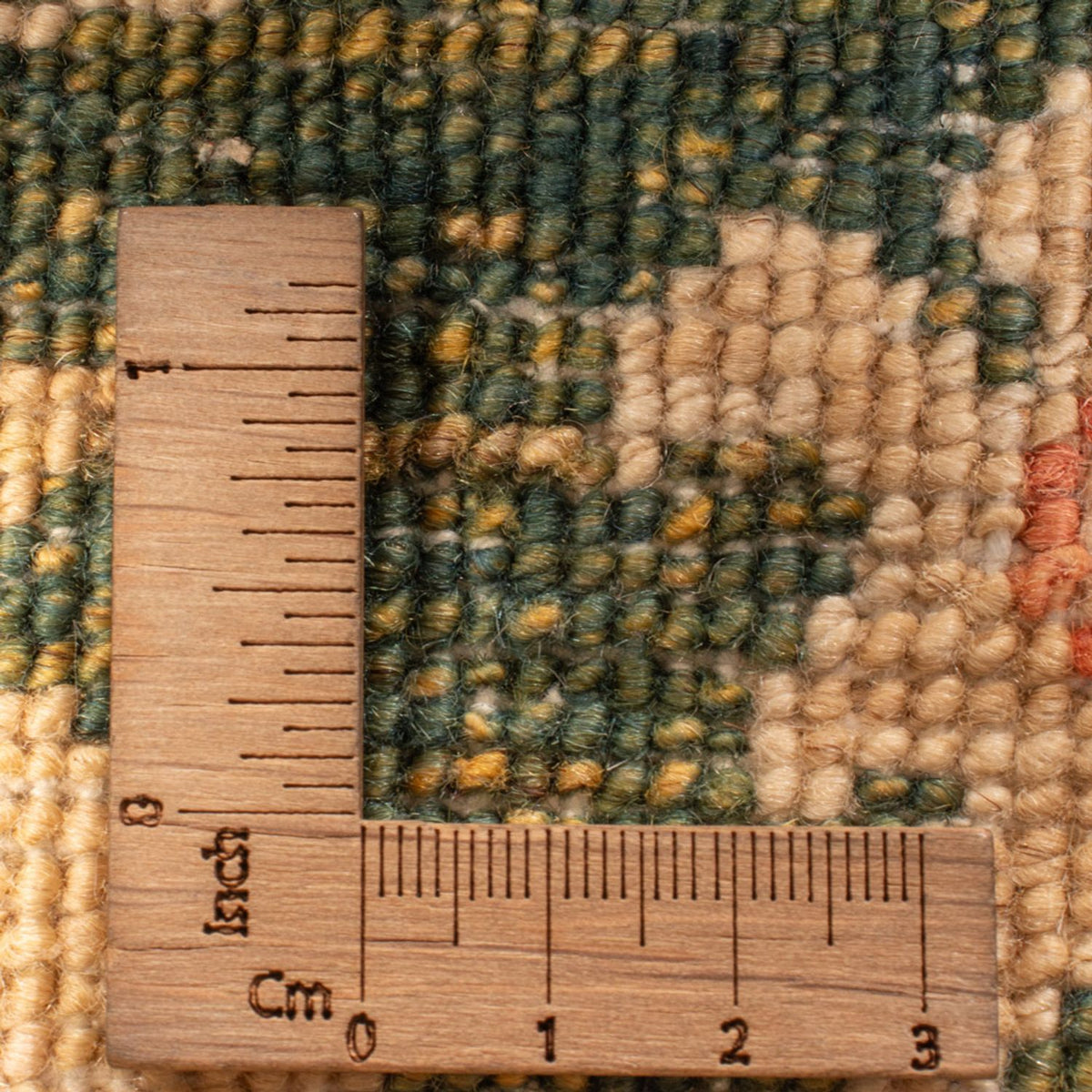 Runner Ziegler Rug - 393 x 83 cm - olive green