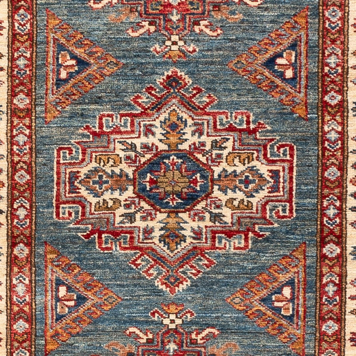 Runner Ziegler Rug - Kazak - 246 x 75 cm - multicolored