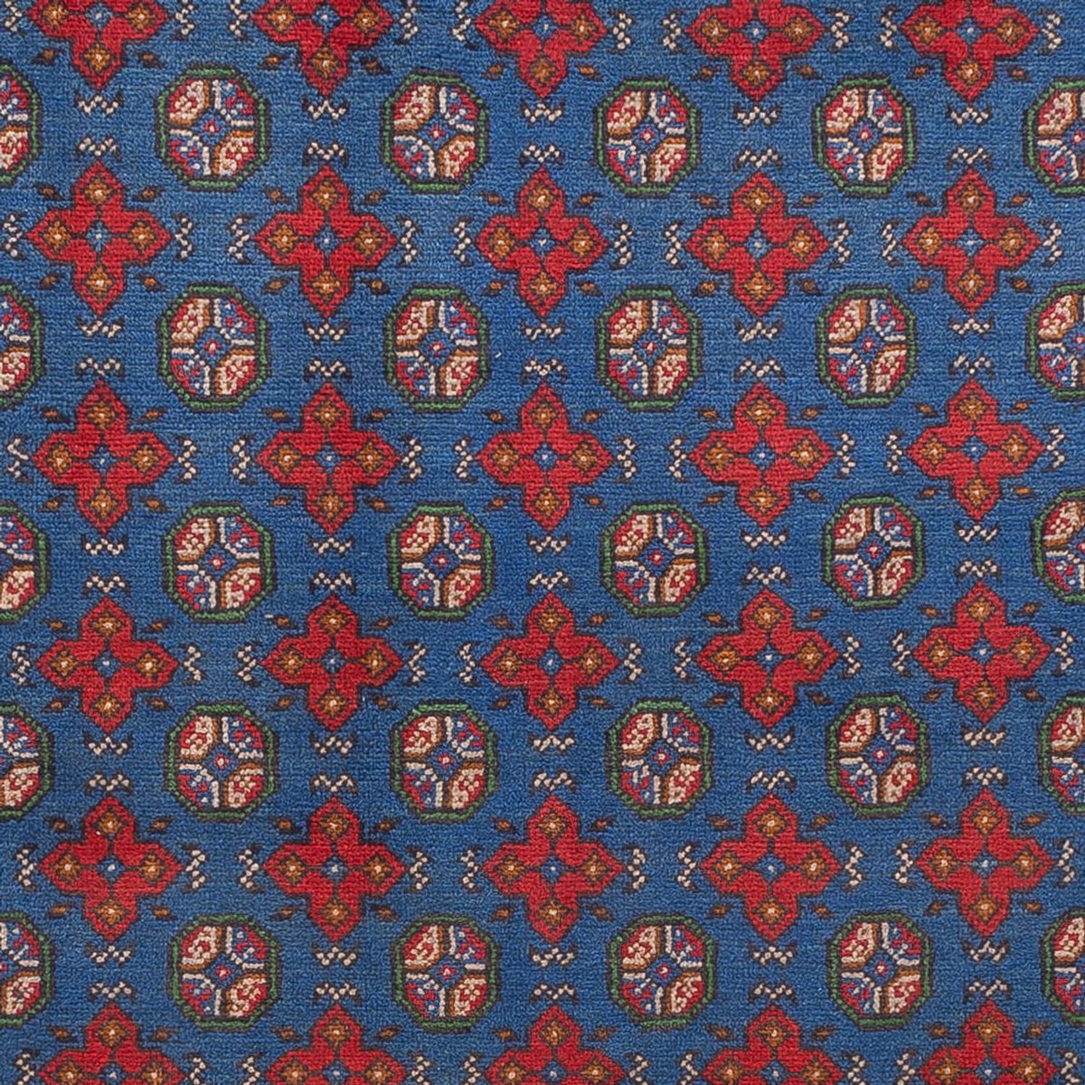 Afghan Rug - Filpa - 355 x 252 cm - blue