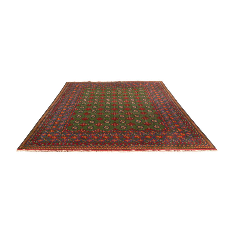 Afghan Rug - Filpa - 298 x 200 cm - green