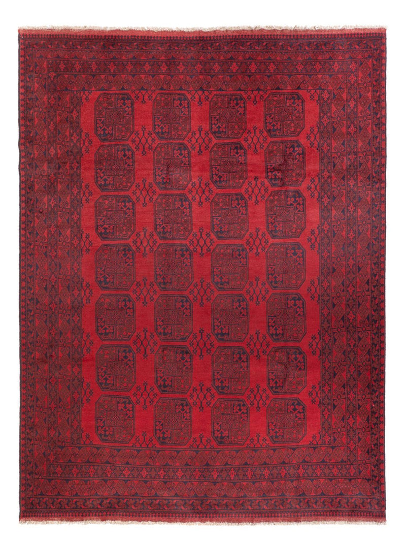 Afghan Rug - Filpa - 350 x 253 cm - red