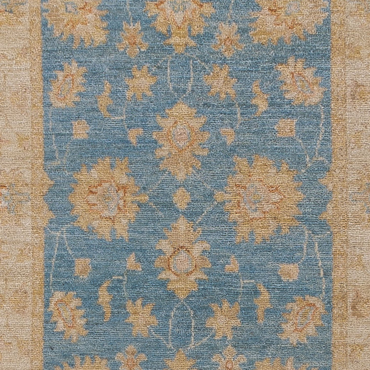 Runner Ziegler Rug - 394 x 82 cm - light blue