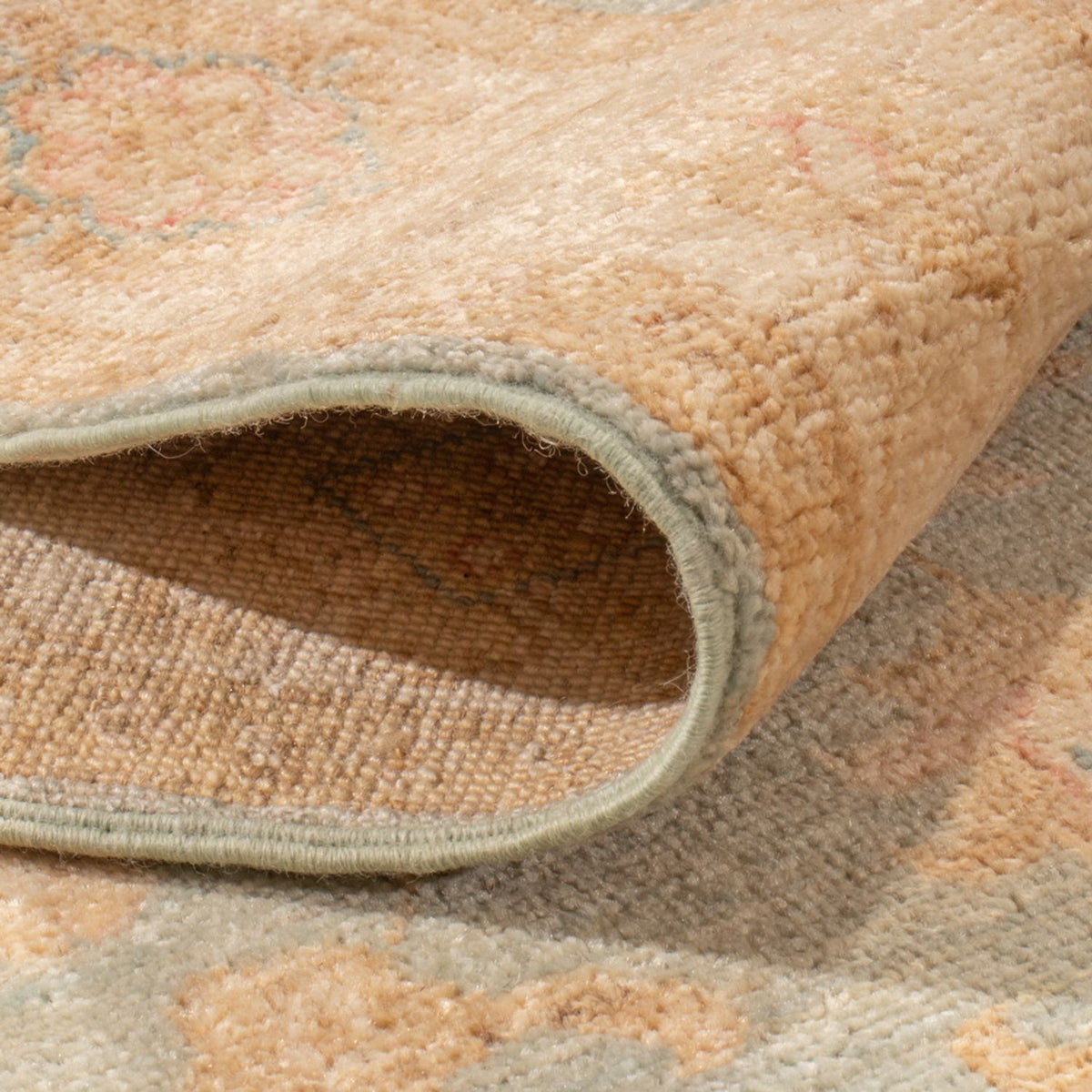 Runner Ziegler Rug - 293 x 84 cm - light blue