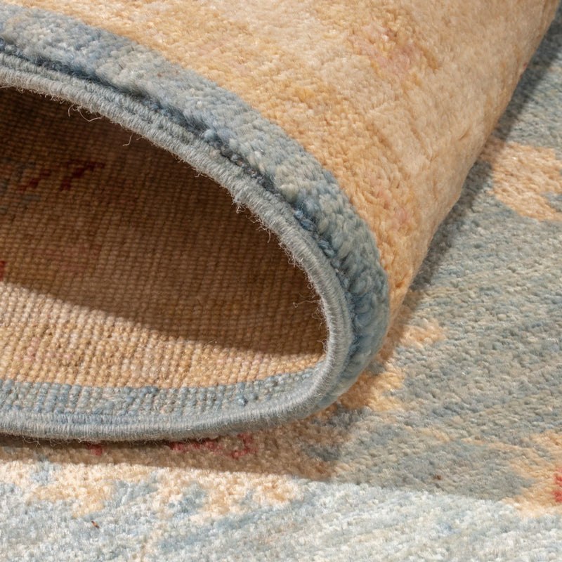 Runner Ziegler Rug - 485 x 143 cm - light blue