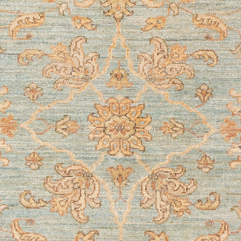 Runner Ziegler Rug - 239 x 82 cm - turquoise