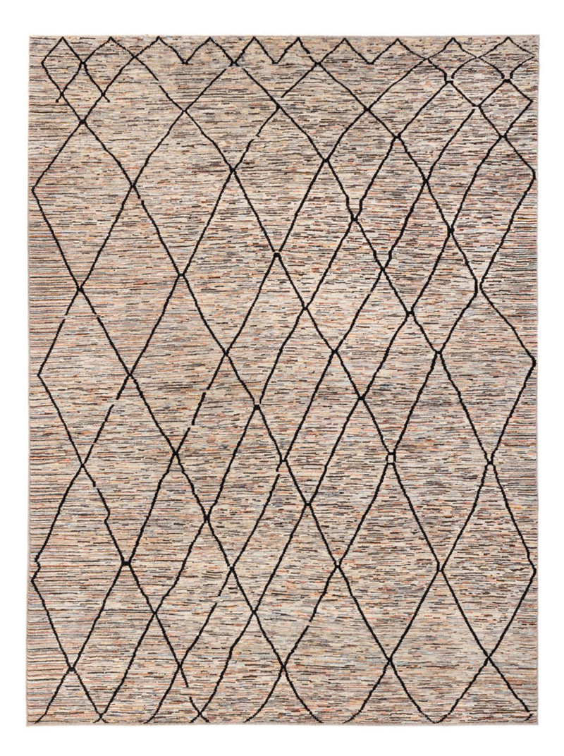 Designer Rug - 284 x 218 cm - dark beige