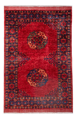 Afghan Rug - 183 x 122 cm - red