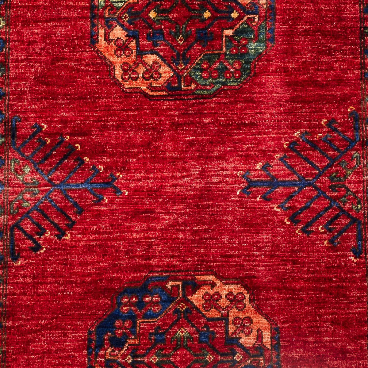 Afghan Rug - 183 x 122 cm - red