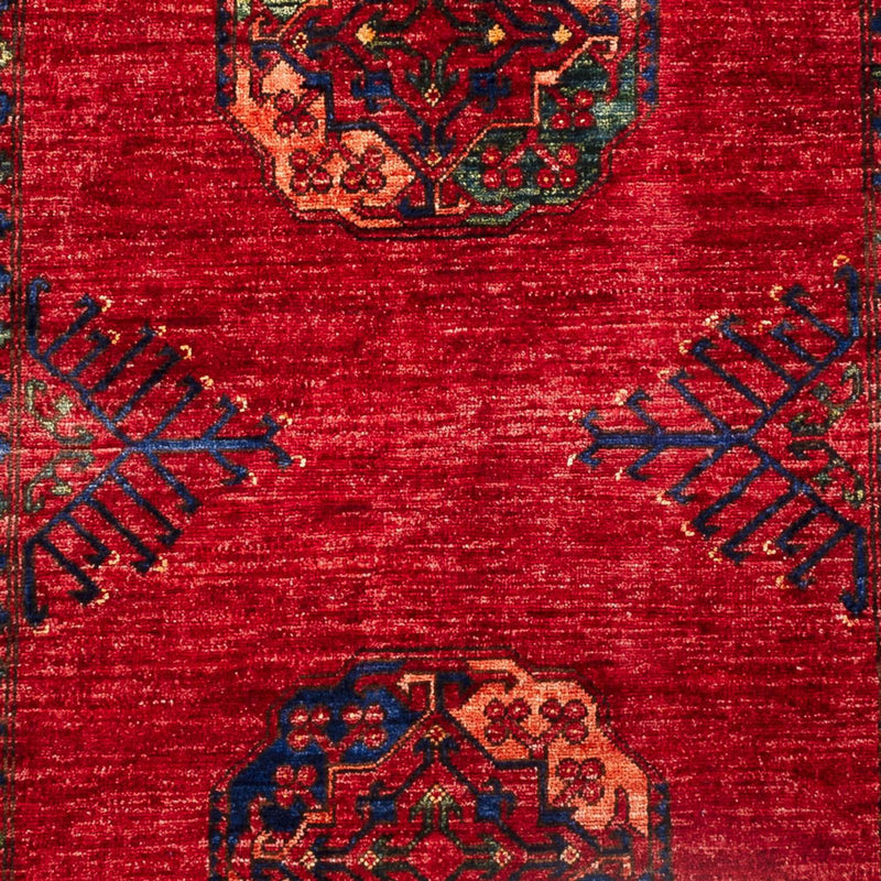 Afghan Rug - 183 x 122 cm - red