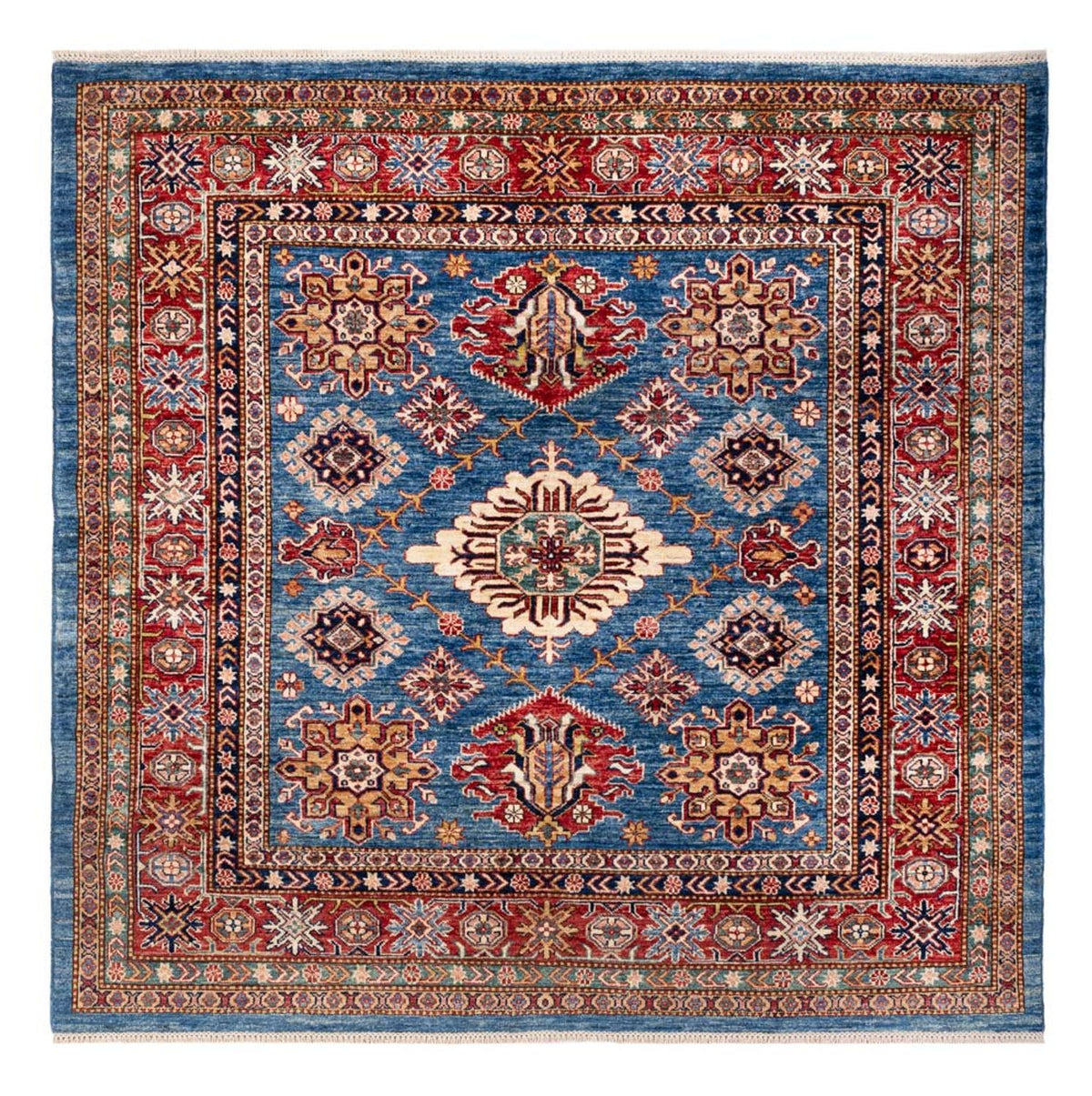 Ziegler Rug - Kazak square  - 184 x 187 cm - multicolored