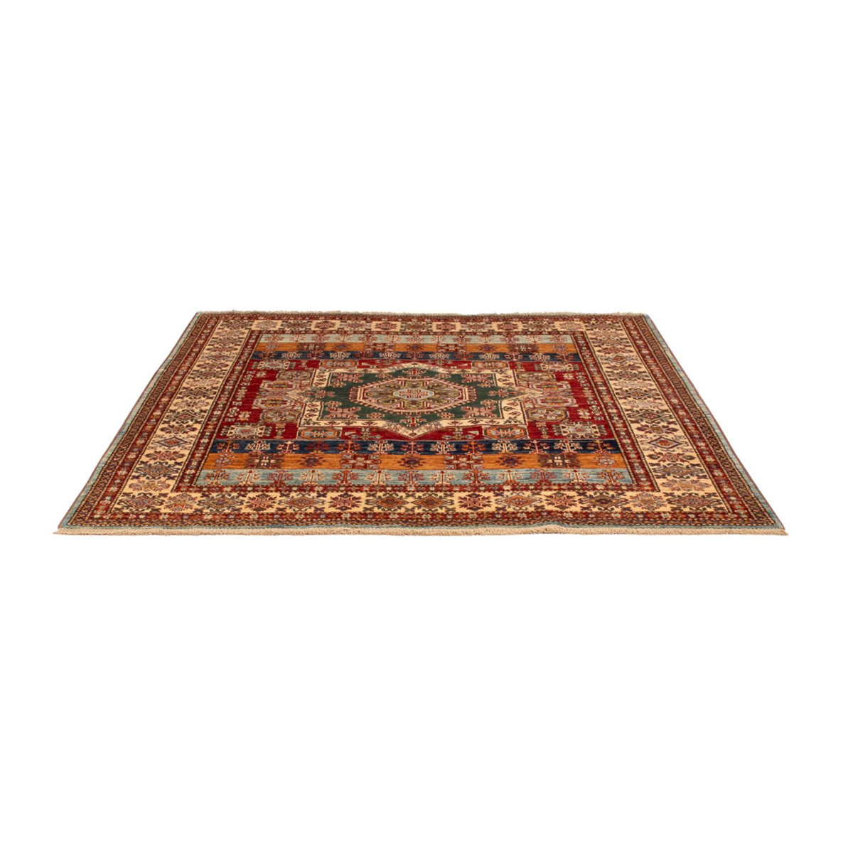 Ziegler Rug - Kazak square  - 181 x 185 cm - multicolored