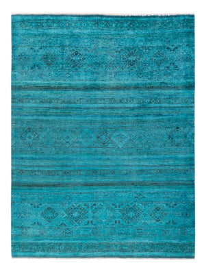 Ziegler Rug - Vintage/Overdyed - 201 x 148 cm - blue