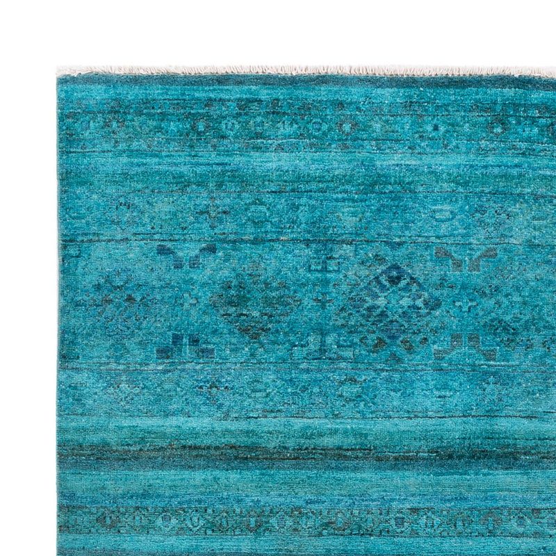 Ziegler Rug - Vintage/Overdyed - 201 x 148 cm - blue