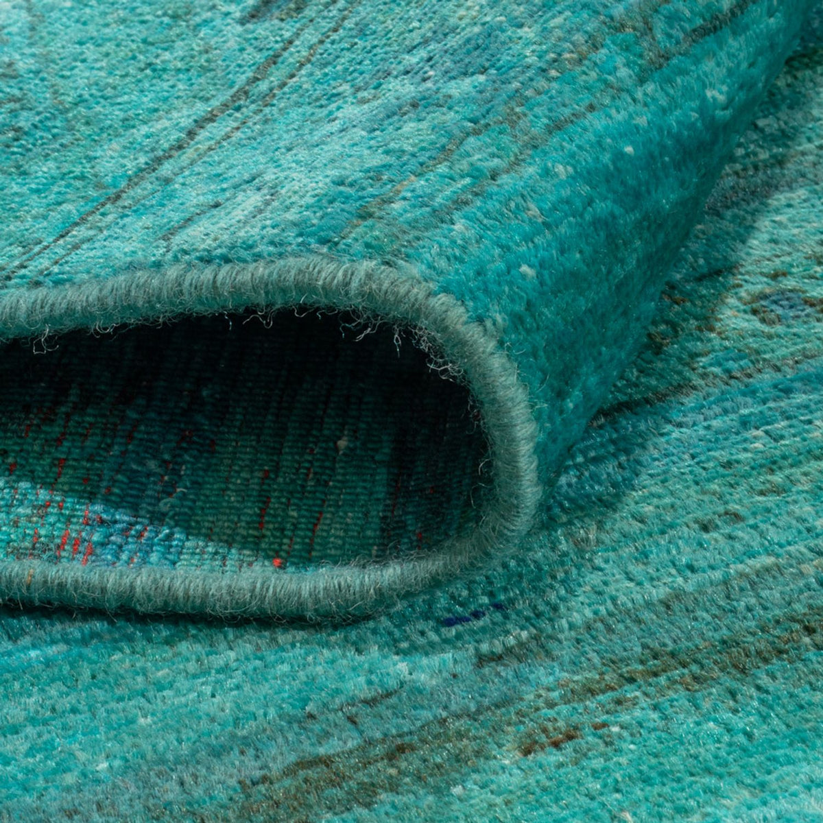 Ziegler Rug - Vintage/Overdyed - 201 x 148 cm - blue