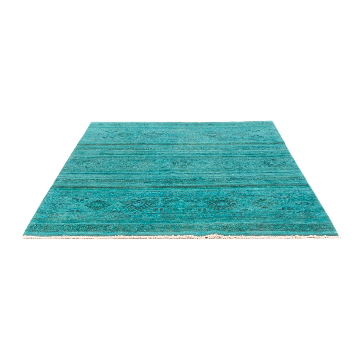 Ziegler Rug - Vintage/Overdyed - 201 x 148 cm - blue