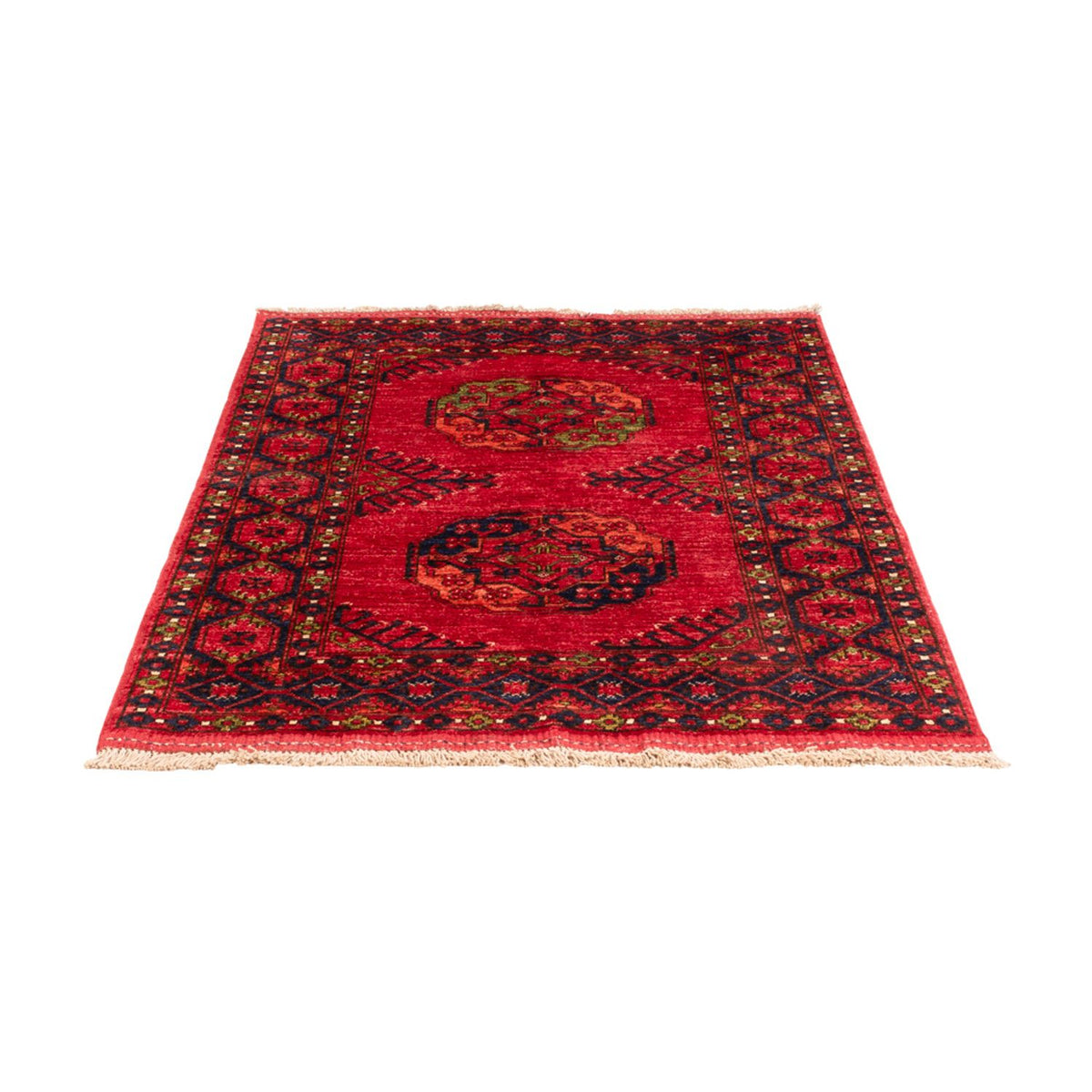 Afghan Rug - Kunduz - 148 x 100 cm - red