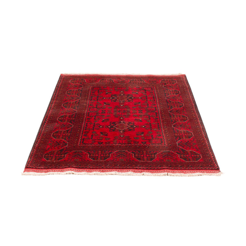 Afghan Rug - Kunduz - 150 x 98 cm - red