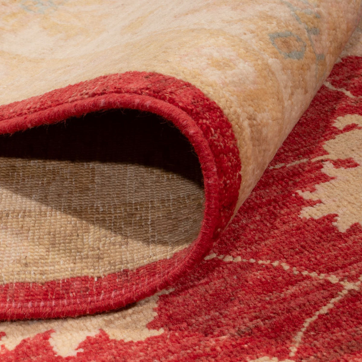 Ziegler Rug - 299 x 206 cm - dark red