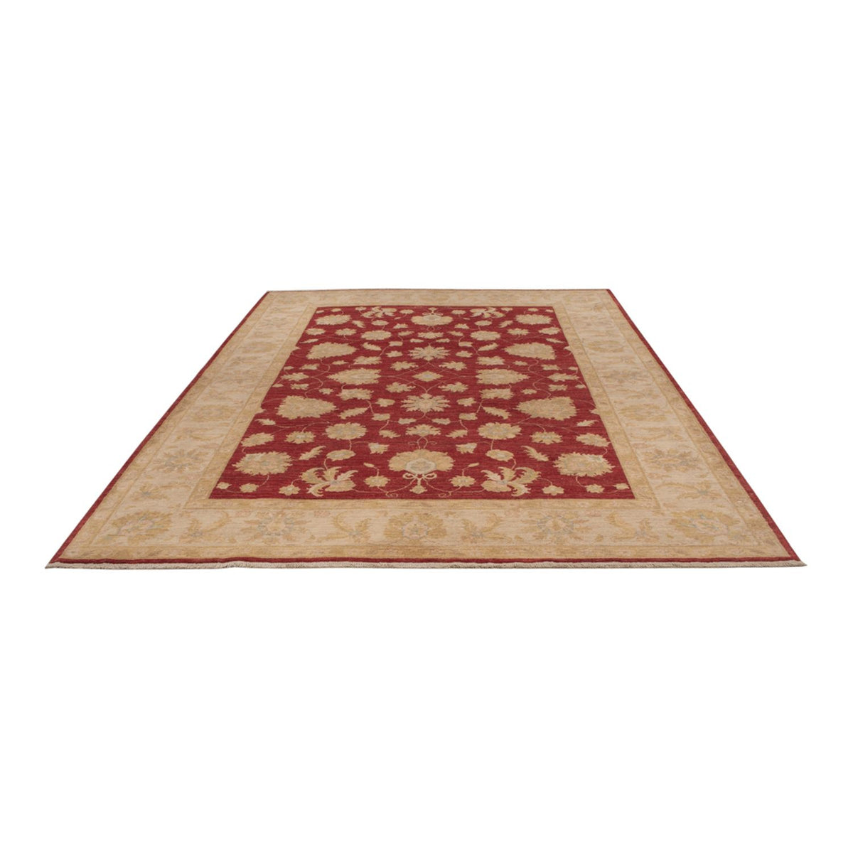 Ziegler Rug - 299 x 206 cm - dark red