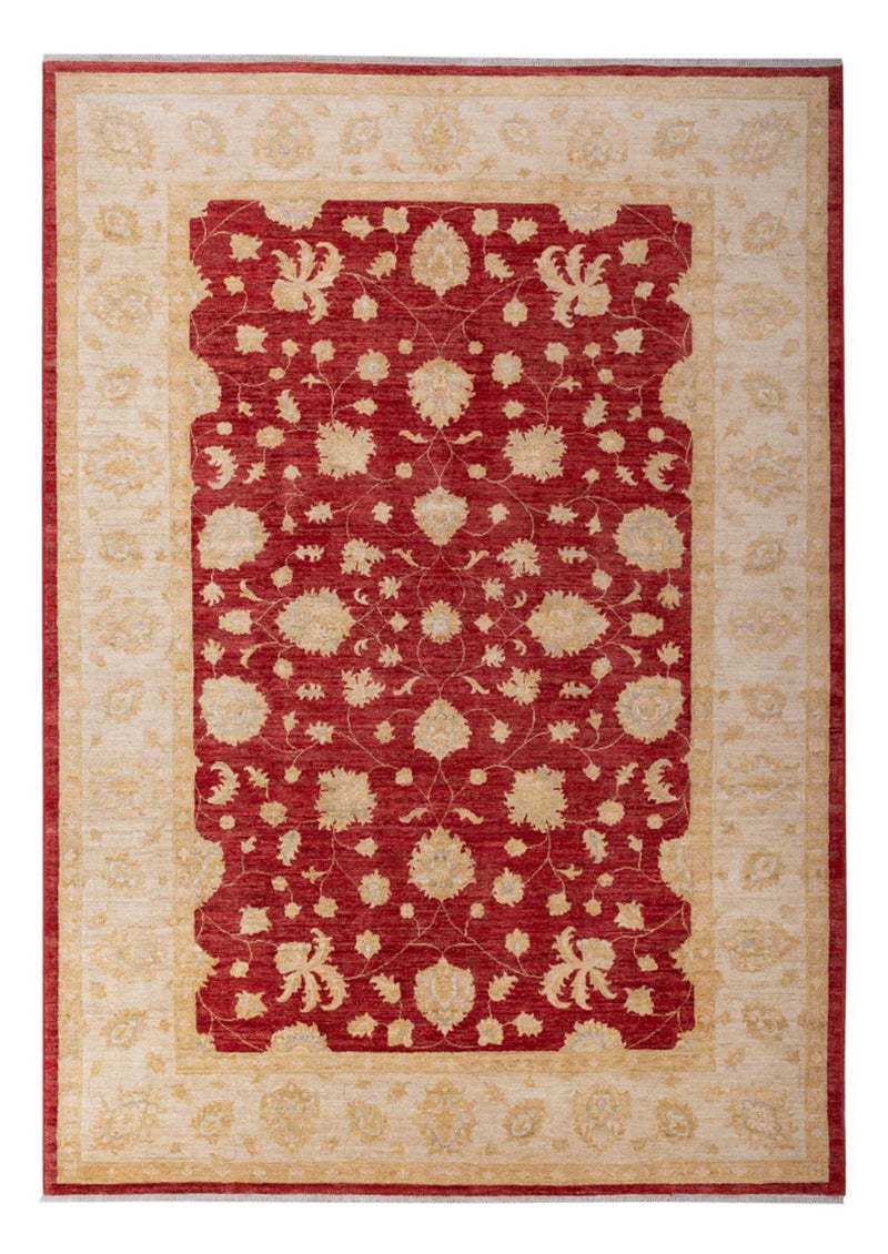 Ziegler Rug - 297 x 209 cm - dark red