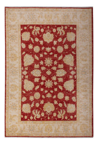 Ziegler Rug - 295 x 201 cm - dark red